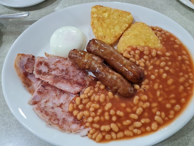 A full English breakfast